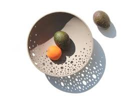 Modern Ceramic Fruit Bowl Medium In Grey Pottery Clay By Etsy Ceramic Fruit Bowl Fruit Shop Fruit Bowl