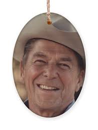 Ronald Reagan Holiday Ornaments for Sale