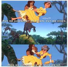 Tarzan, released in 1999, is the 37th film in the disney animated canon and the tenth and final film in the disney renaissance. Tarzan And Jane Quotes Quotesgram