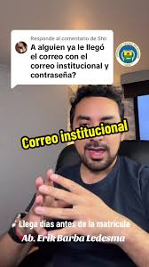 Respuesta a @Shir tranquil@s que los correos institucionales y credenciales  del #siiu llegarán hasta antes de su matrícula del 27/mayo  #universidadcentraldelecuador