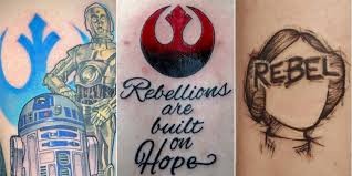 From the vulcan salute to the starfleet insignia, discover the top 50 best star trek tattoo designs for. Star Wars 10 Tattoos For Real Rebels Cbr
