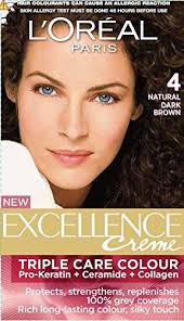 9 L Oreal Paris Excellence Creme Natural Dark Brown 04 72ml100gm Loreal Paris Loreal Hair Color