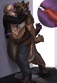 X 上的ALL THE GAY YIFF：「Against the wall; they're just making out ;3 #nsfw # gay #furry #yiff t.cociz2nacUPc」  X