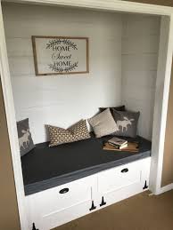 Turned Closet Into Reading Nook Small Bedroom Remodel Guest Bedroom Remodel Master Bedroom Remodel