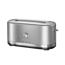Kitchenaid 5kmt4116ecu Grille Pain 1800 W 2 Fentes 7 Positions Gris Argent Achat Vente Grille Pain Toaster Cdiscount