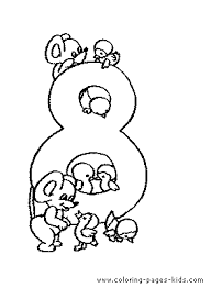 This compilation of over 200 free, printable, summer coloring pages will keep your kids happy and out of trouble during the heat of summer. Animal Number Counting Color Pages Coloring Pages For Kids Educational Coloring Pages Printa Coloring Pages Coloring Pages For Kids Animal Coloring Pages
