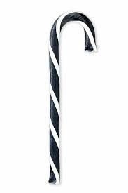Black And White Candy 5x Black And White Candy Canes Mint Humbug Flavour Candy Cane Xmas Candy Black Christmas Black White Christmas White Christmas