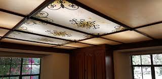 Most fluorescent lights are up high on the ceiling, out of place your thumbs on the bottom edge. Top 5 Advantages Of Stained Glass Fluorescent Light Covers