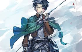 Here you can find the best captain levi wallpapers uploaded by our community. Wallpaper Blood Blade Attack Of The Titans Shingeki No Kyojin The Invasion Of The Giants Levi Ackerman Nkmr8 Images For Desktop Section Syonen Download