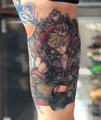 Small kh kingdom hearts minimalist tattoo design tattoo dimensions: Top 50 Best Kingdom Hearts Tattoos 2021 Inspiration Guide