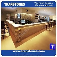 Shell acrylic bar stool with cushion a stylish and acrylic bar stool with a soft cushion on the top. Solid Surface Beige Artificial Acrylic Marble Bar Top Commercial Counters Bench Bar Worktop For Custom Backlit From China Stonecontact Com