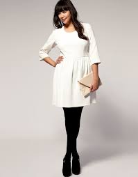 White Dress Black Tights White Dress Black Tights White Dress Winter Clothes