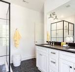 Bathrooms Black Granite Countertops Design Ideas