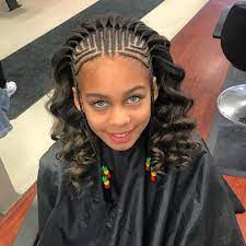 17 Young Black Queens Whose Incredible Hairstyles Will Definitely Make You Say Goals Kids Braided Hairstyles Kids Hairstyles Braids For Black Hair