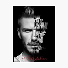 David Beckham Highlights Photographic Prints for Sale