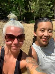 We enjoyed Riley Moore falls today! The waterfall, the swimming hole and  the hike were amazing! ❤️💜