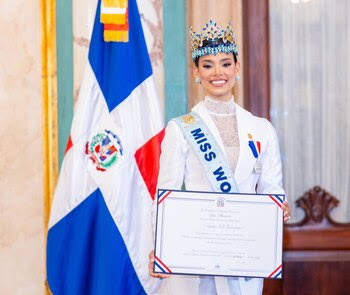 Quién es Joheirry Mola, Miss Mundo 2026 reconocida con la Medalla al Mérito Civil en República Dominicana? - Infobae