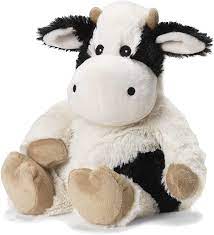 Intelex Warmies Microwavable French Lavender Scented Plush Black White Cow Warmies Walmart Com Walmart Com