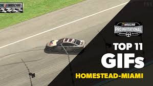 The withdrawal comes after the lineup for the sunday's race was determined. Top Gifs Enascar Iracing Pro Series At Homestead Nascar