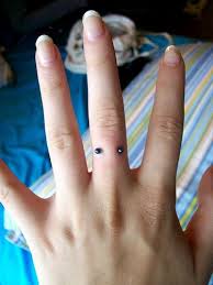 finger piercing finger piercing cute piercings hand piercing