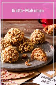 Giotto Makronen Rezept Lecker Makronen Rezept Makronen Platzchen Backen Weihnachten