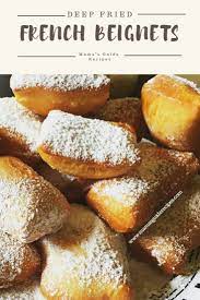 These French Quarter Beignets Is A Famous Deep Fried Sweet Pillow Pastry In France And New Orleans French Pastries Recipes French Dessert Recipes French Baking