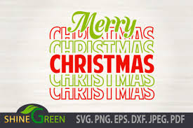 Download Merry Christmas Stack Font Graphic By Shinegreenart Creative Fabrica Yellowimages Mockups