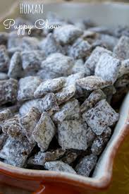 This snack is called puppy chow because of its resemblance to dog food. Chex Mix Recipe Know As Human Puppy Chow Puppy Chow Recipes Puppy Chow Chex Mix Recipe Chex Mix Recipes