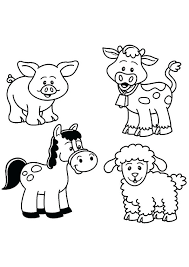 It is of course for they who are fascinated and interested in farm and farm animals too. Coloring Pages Farm Animal Coloring Page