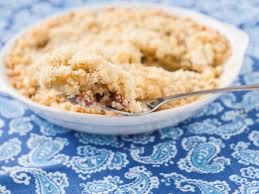 Crumble Pomme Rhubarbe Crumble Pommes Rhubarbe Crumble Pomme Recette Crumble