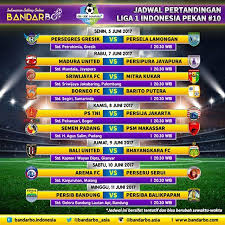 Bandarbo Com Jadwal Pertandingan Sepakbola Liga 1 Indonesia Pekan Bandarbo Daftarbandarbo Taruhanbola Bandartaruhan Depositba Jayapura Palembang Bandar