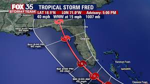 Tropical storm fred's forecast track. Ukeamijb4mghbm