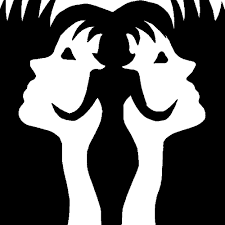 Lola Skye Black Chiffon Polka Dot Print Fit And Flare Dress Optical Illusions Art Silhouette Art Abstract Face Art