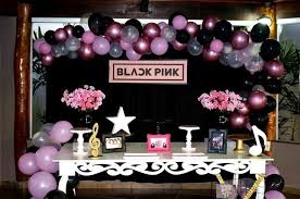 Asian decor, oriental wall fans and chinese umbrellas. Kpop Themed Birthday Ideas Ezu Photo Mobile