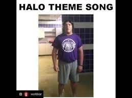 Guy Sings The Halo Theme Song In School Showers Youtube