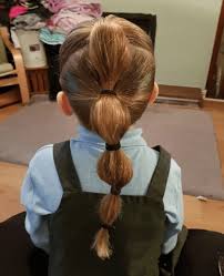 We love the traditional appeal of the hairstyle. Quick Easy Hairstyle For Little Girl Umpama L