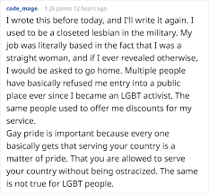 Check out our roundup of quotes and. Someone Uses Military As An Argument To Insult Lgbtq Gets Shut Down With 16 Responses Bored Panda