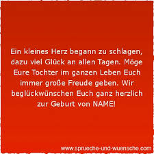 Glückwünsche Zur Geburt