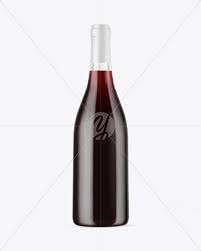 Download Clear Glass Red Wine Bottle Mockup In Bottle Mockups On Yellow Images Object Mockups PSD Mockup Templates