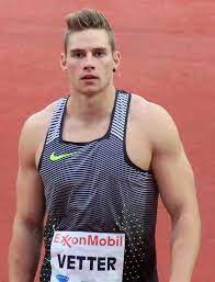 Johannes vetter's throw of 97.76m was just shy of jan zelezny's 98.48 set in jena in… Johannes Vetter Wikipedia