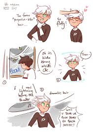 Earthphantom Danny Ohantom Random Fluffy Hair Silvermoonphantom Danny Phantom Funny Danny Phantom Phantom Comics