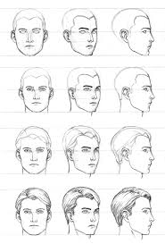 Learn how to draw faces step by step from scratch. Front 3 4ths And Profile Drawings Step By Step Drawing Face Drawing