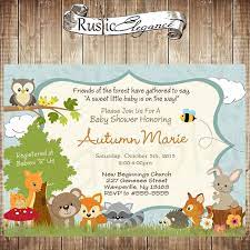 Printable Forest Themed Baby Shower Invitation Woodland Woodland Baby Shower Invitations Animal Baby Shower Invitations Woodland Baby Shower Invitations Free