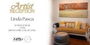 Linda Pasca Artist Reception at Chronicle Wines