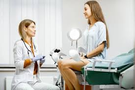 A bimanual examination is done to identify cervical motion tenderness and adnexal or uterine. Gynecological Examination Stock Photos And Images 123rf