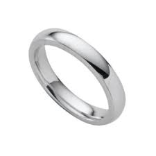 9ct White Gold 3mm Super Heavyweight Court Ring Ernest Jones White Gold Wedding Bands Wedding Rings Rings