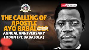 THE CALLING OF BABALOLA ANNUAL ANNIVERSARY (ODUN IPE BABALOLA)
