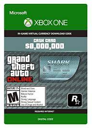 Solve your money problem and help get what you want across los santos and blaine county with the occasional purchase of cash packs for grand theft auto online. Amazon Com Grand Theft Auto V Bull Shark Cash Card Ps4 Digital Code Video Games