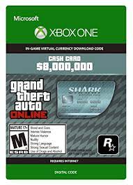 Gta v is the fifth installment in the grand theft auto franchise and whose action takes place in the city of los santos, a dangerous and corrupt metropolis full of life, and where we will enjoy extensive. Amazon Com Grand Theft Auto V Great White Shark Cash Card Ps4 Digital Code Video Games