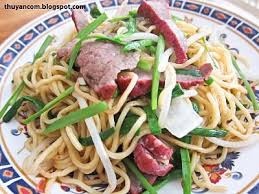 Mi Xao Xa Xiu Bbq Pork Lo Mein Chinese Cooking Bbq Pork Pork
